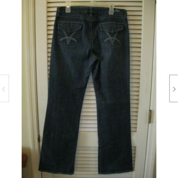 Kut from the Kloth Denim - Kut from the Kloth Denim Jeans Stretch Flap Embroidered Back Pockets Size 12